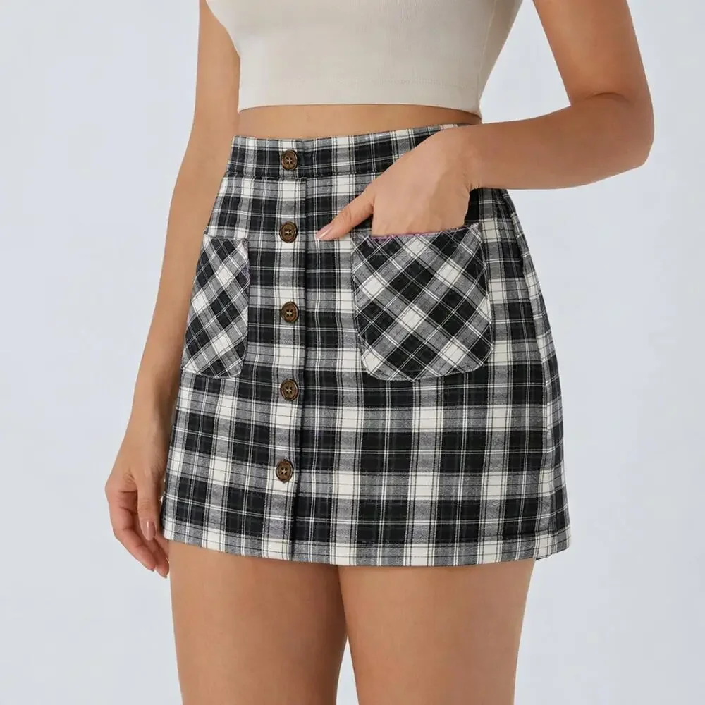 NWT Halara High Waisted Pocket Zipper 2-in-1 Mini Casual Skirt Size Small - Picture 3 of 10
